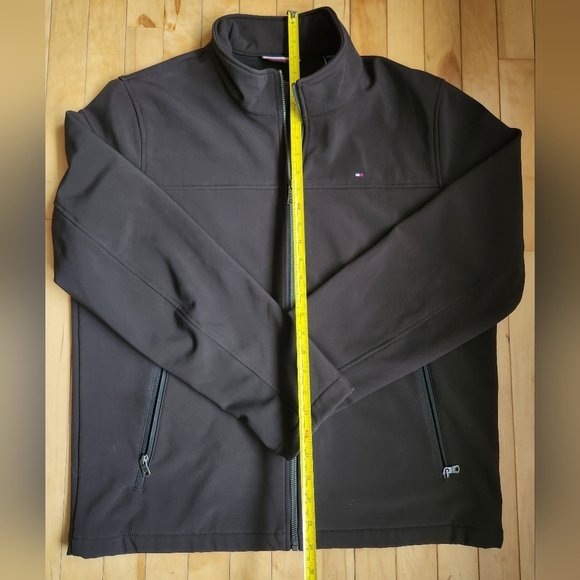 Tommy Hilfiger Men's Active Soft Shell Jacket, Size L, Black - Picture 9 of 16